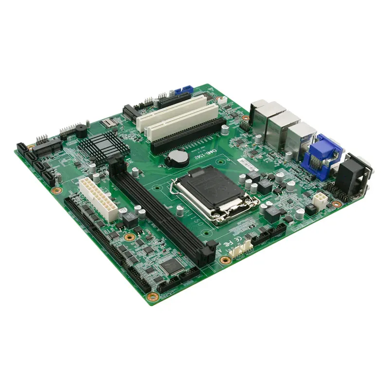 Adipcom MATX Motherboard EMMB-1562 CPU LGA 1150/2LAN/DDR3 Support 16GB Memory Computer Server Mini Motherboard