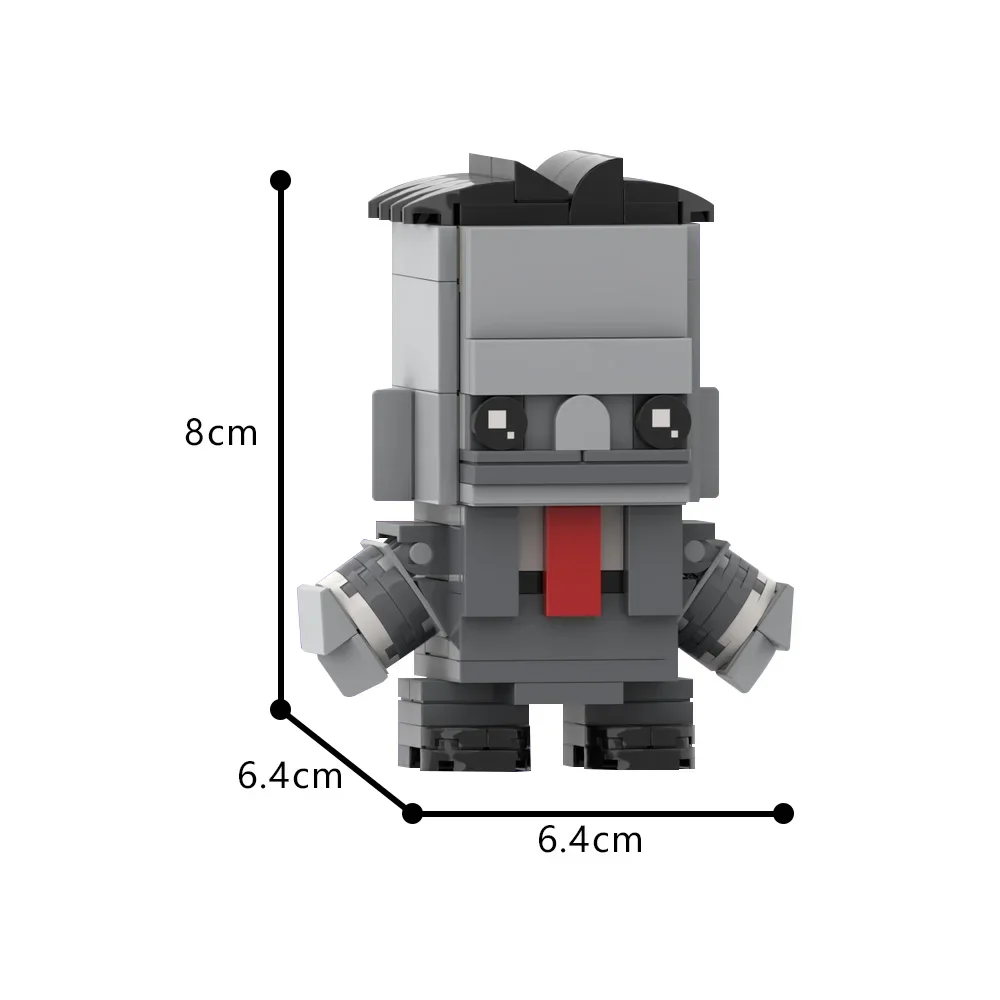 Moc filme murray hotel transylvanias brickheadz blocos de construção modelo hotel transilvânia frankenstein tijolos brinquedo crianças presente