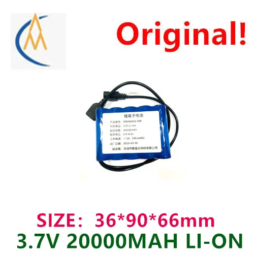 buy more will cheap LED 18650 lithium battery 20000mah-3.7v solar lamp bar table lamp battery pack