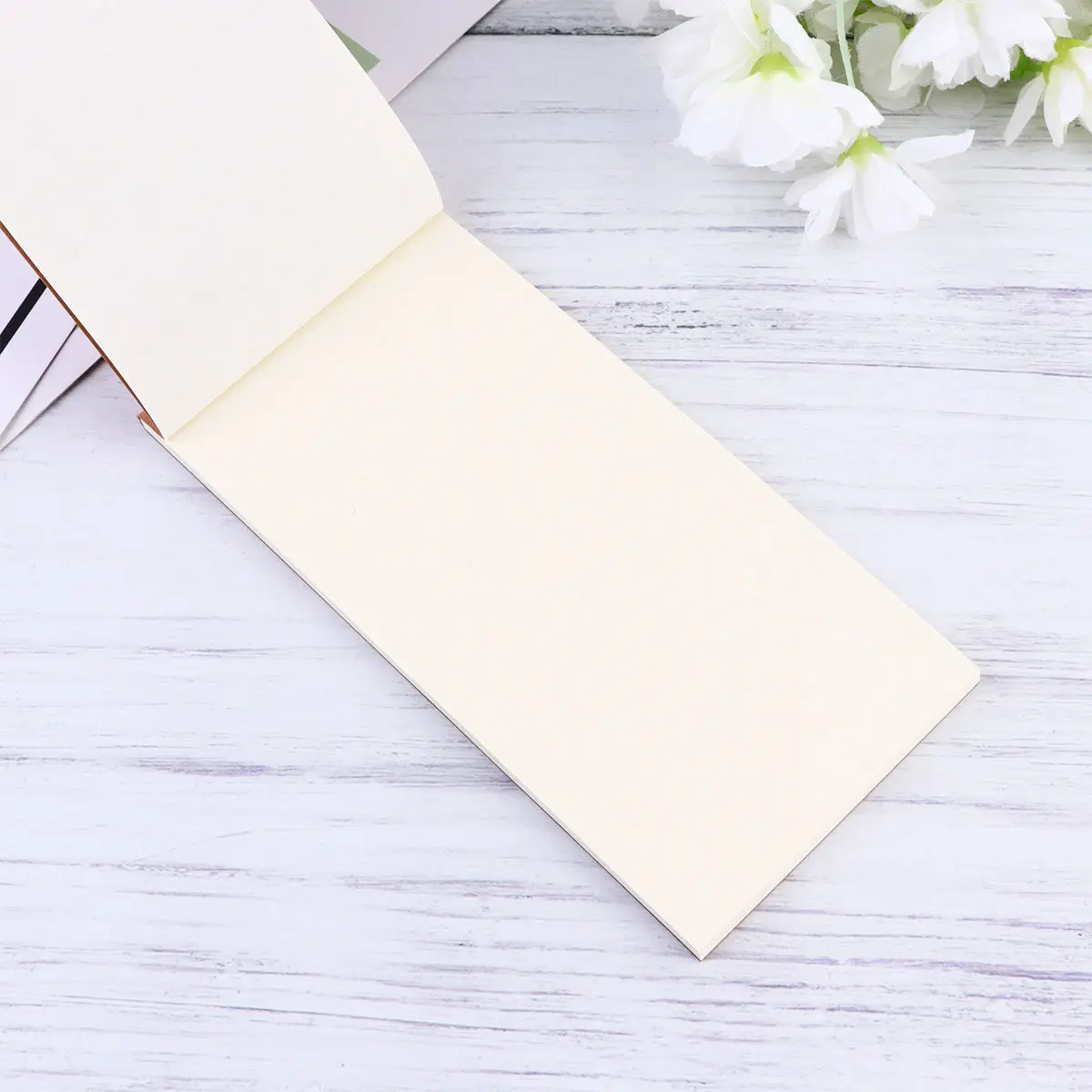 10Pcs Portable Blank Notebook Small Pocket Size Tear Off Memo Pad for Students Artists Budgeting Handwriting Practice