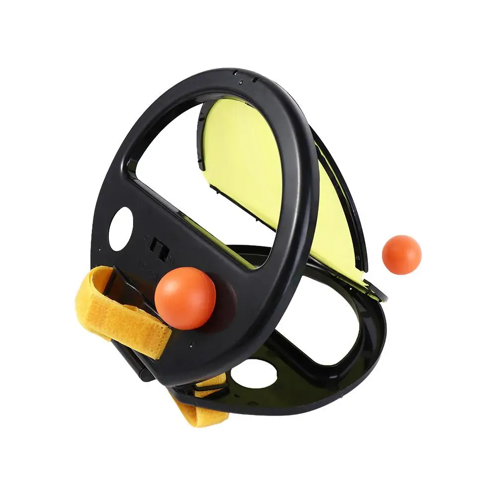 Jogo de bola de plástico para jogar e pegar, portátil, durável, brinquedo de interação pai-filho, leve, fácil de usar