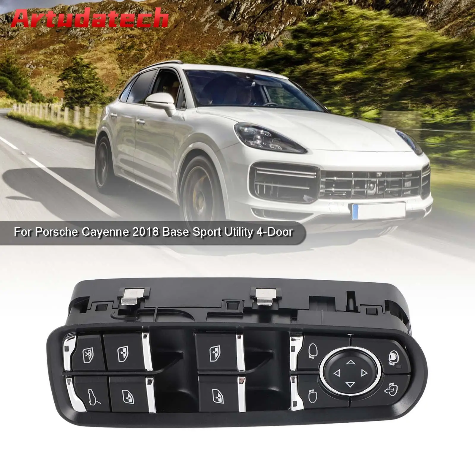 

Электрический переключатель для передней двери и окон Artudatech для Porsche Panamera Cayenne Macan 7PP959858, автомобильные аксессуары