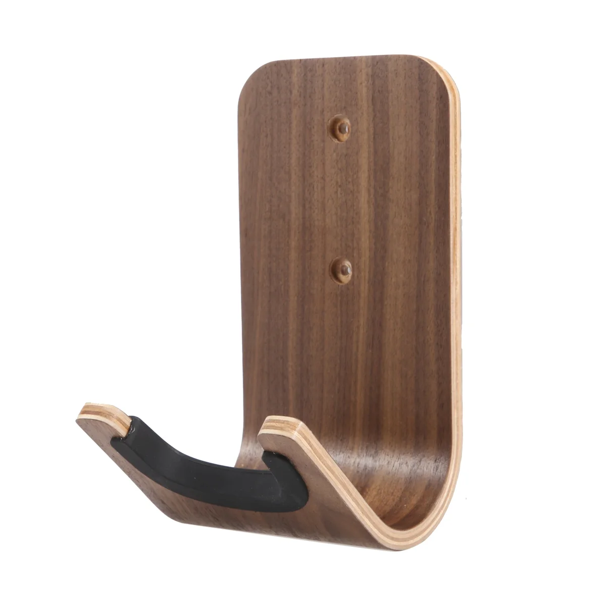 Colgador de pared para monopatín y guitarra, diseño único, colgador de guitarra de madera doblada, soporte de pared para guitarra, accesorios para guitarra acústica