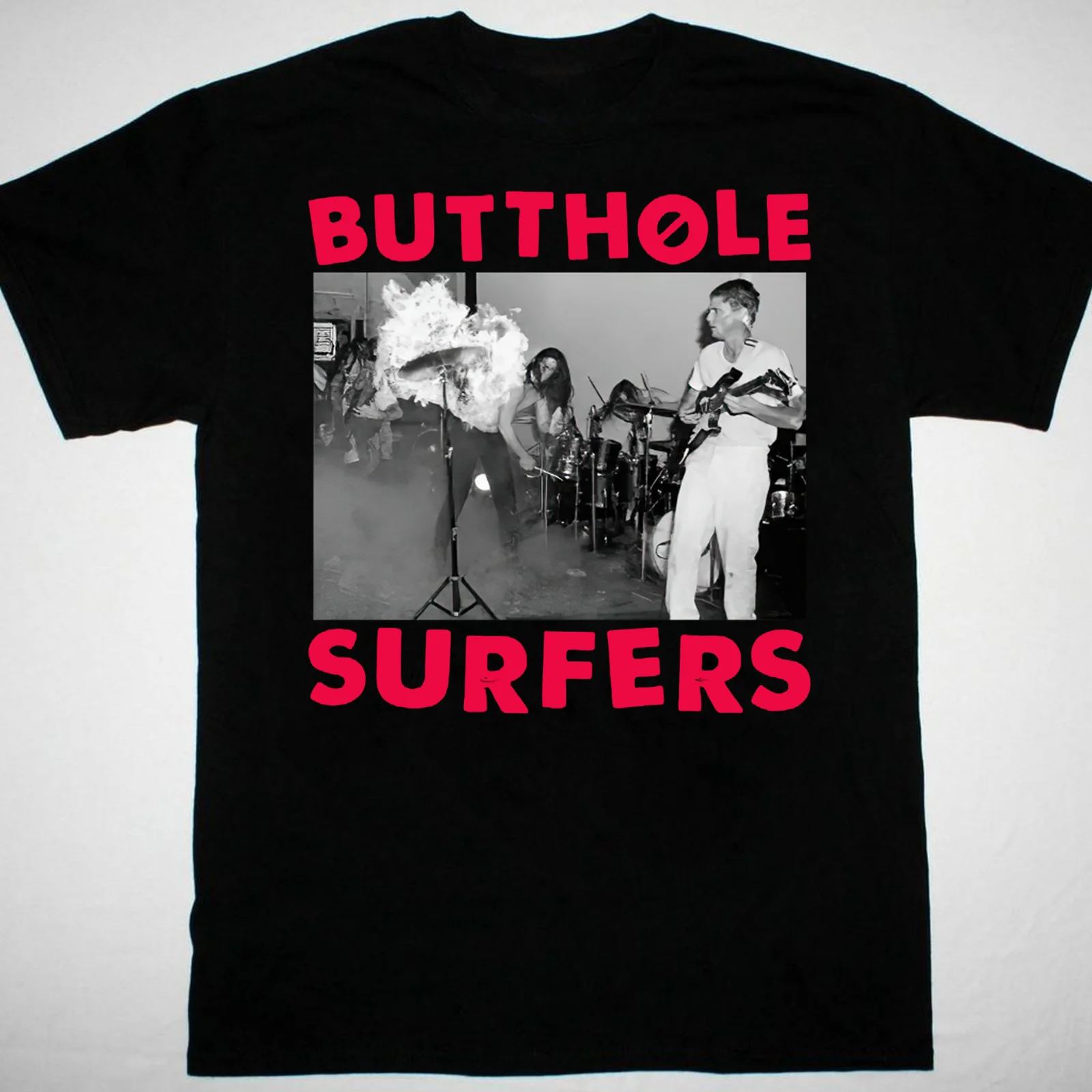 Butthole Surfers band Concert Men T-shirt Black Unisex All Sizes TA4757