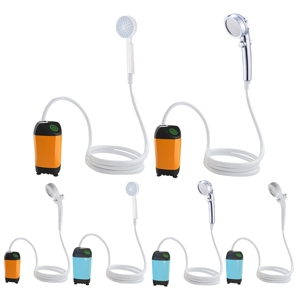 

Электрический душевой насос 4800 мАч для походов и кемпинга, водонепроницаемый IPX7, простой в использовании для туризма, путешествий, пляжа, ухода за животными