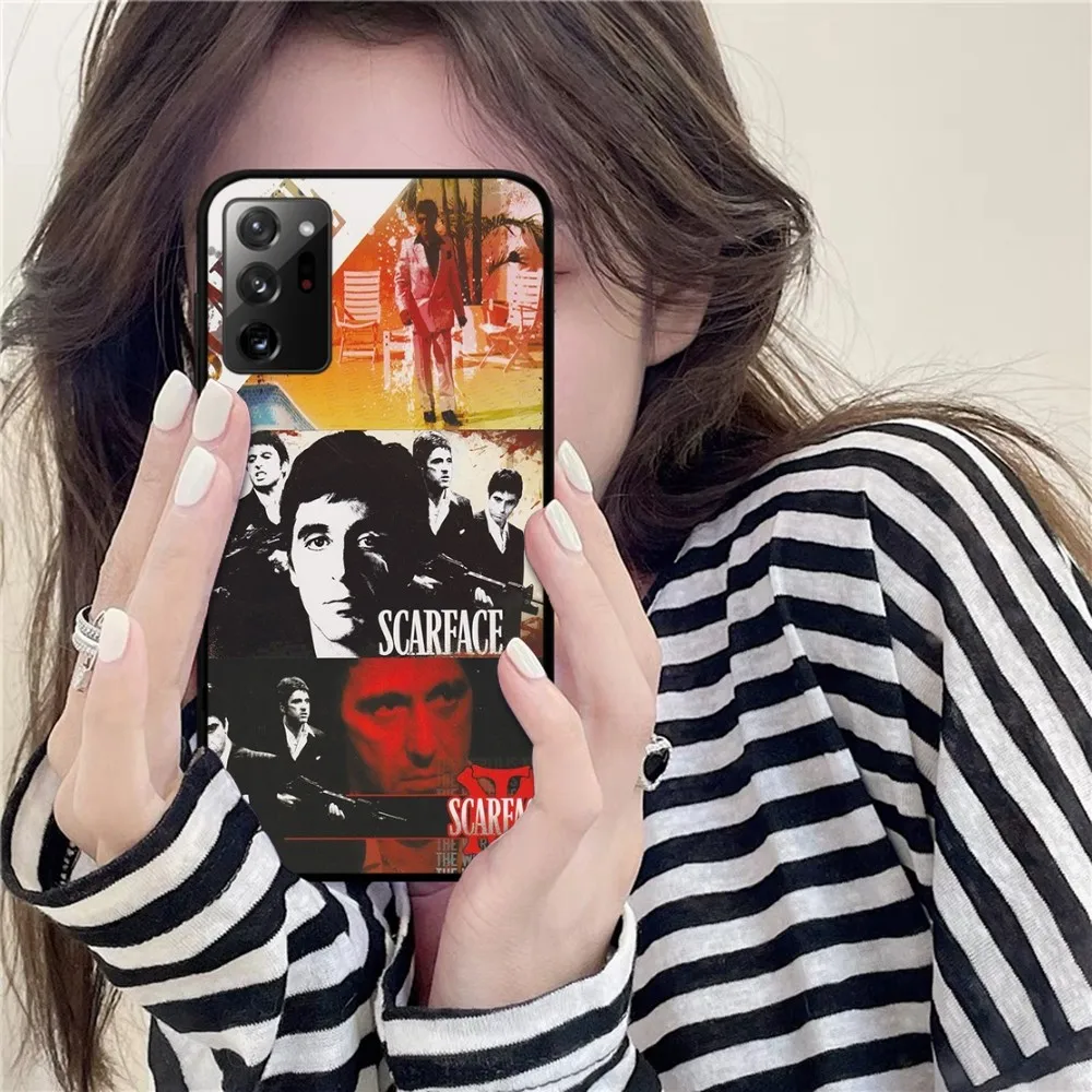 Scarface 1983 Film Al Pacino Movie Phone Case For Samsung Note 8 9 10 20 Pro Plus Lite M 10 11 20 30 21 31 51 A 21 22 42 02 03