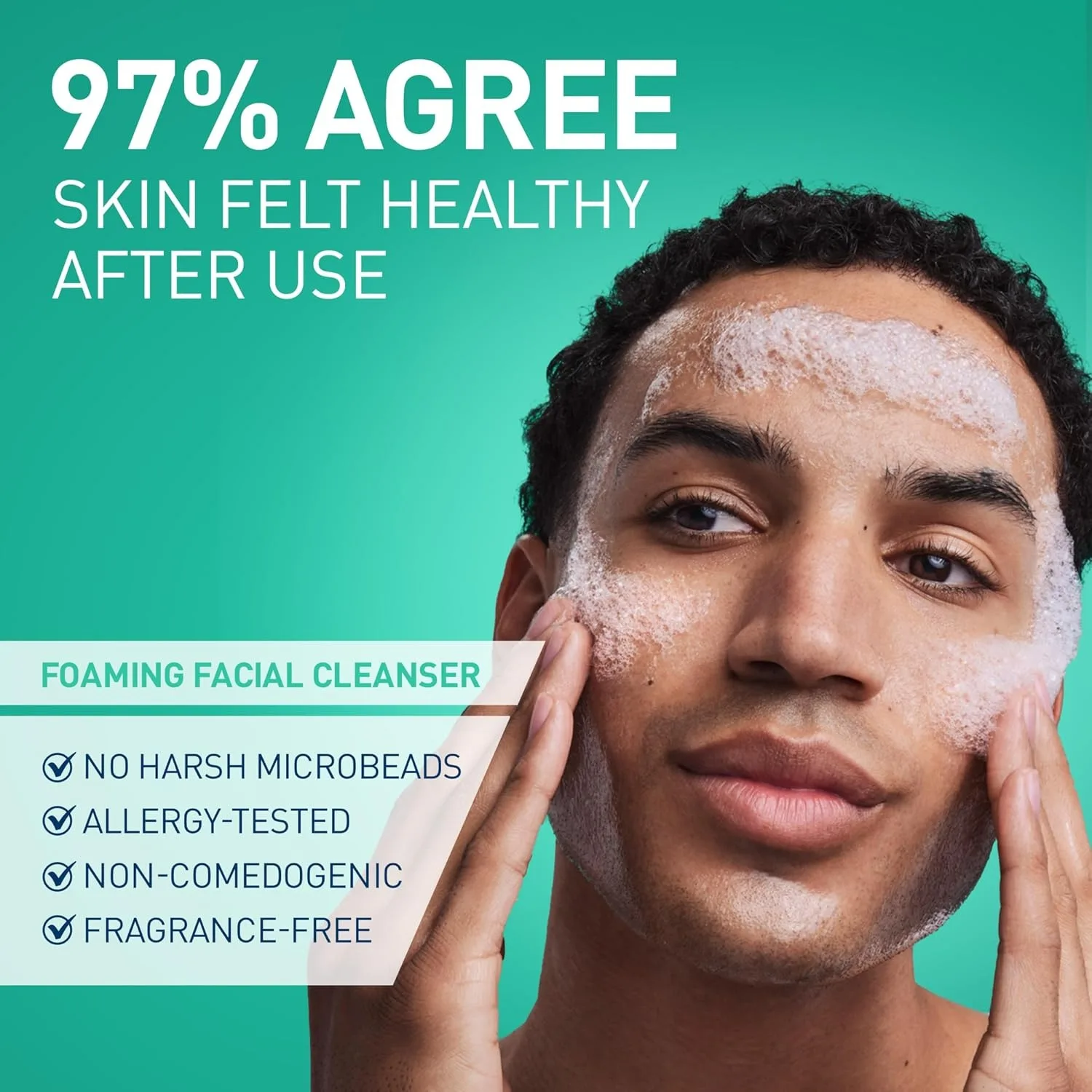 CeraVe Foaming Cleanser 8oz/12oz/16oz(236ml/355ml/473ml) Foaming Facial Cleanser For Normal to Oily Skin view 3