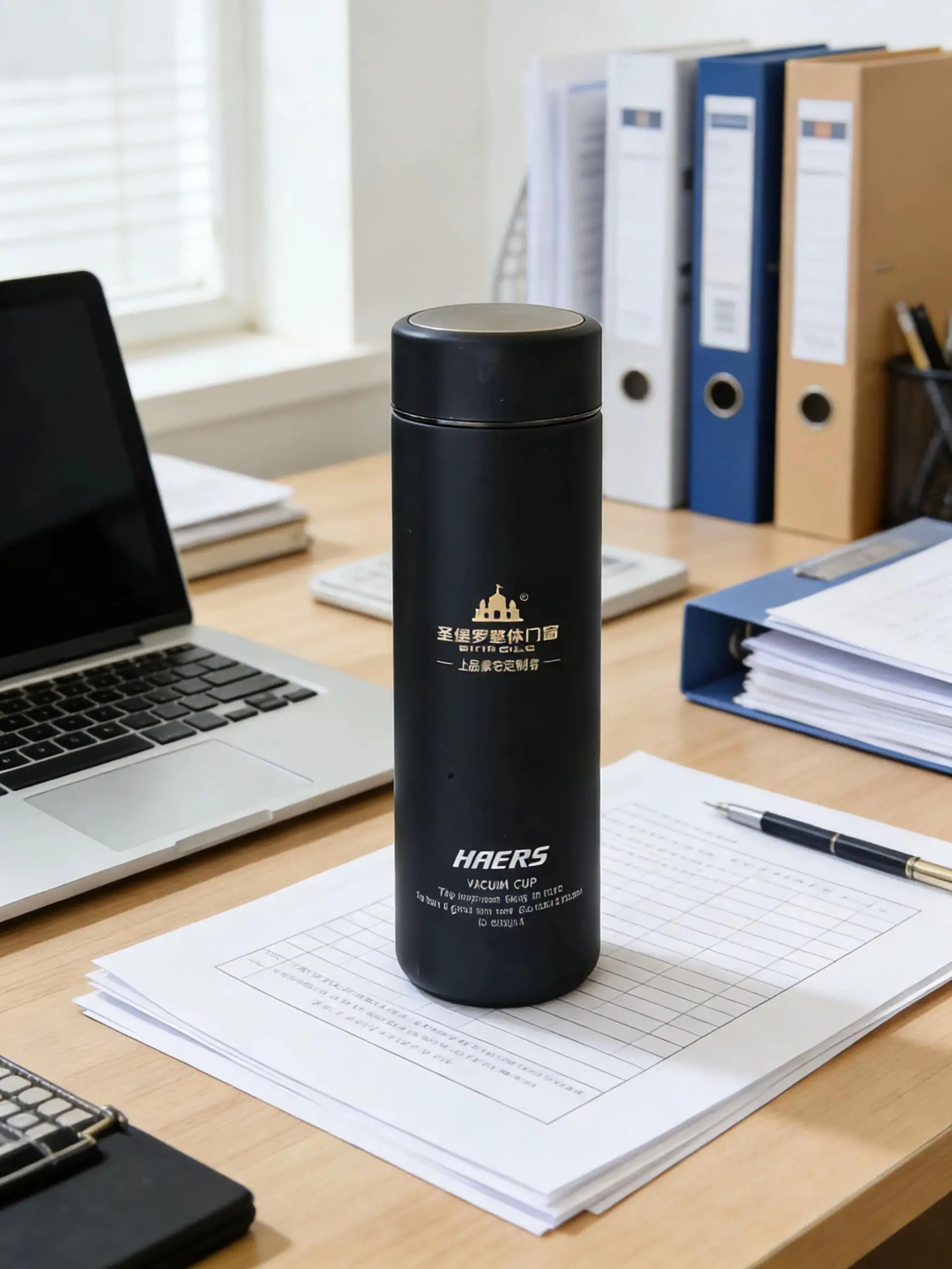 

22cm Vacuum Insulated Cup 420ml Food Grade 304 Stainless Steel Travel Mug Leakproof Keep Hot/Cold 24H for Outdoor/Office/Camping