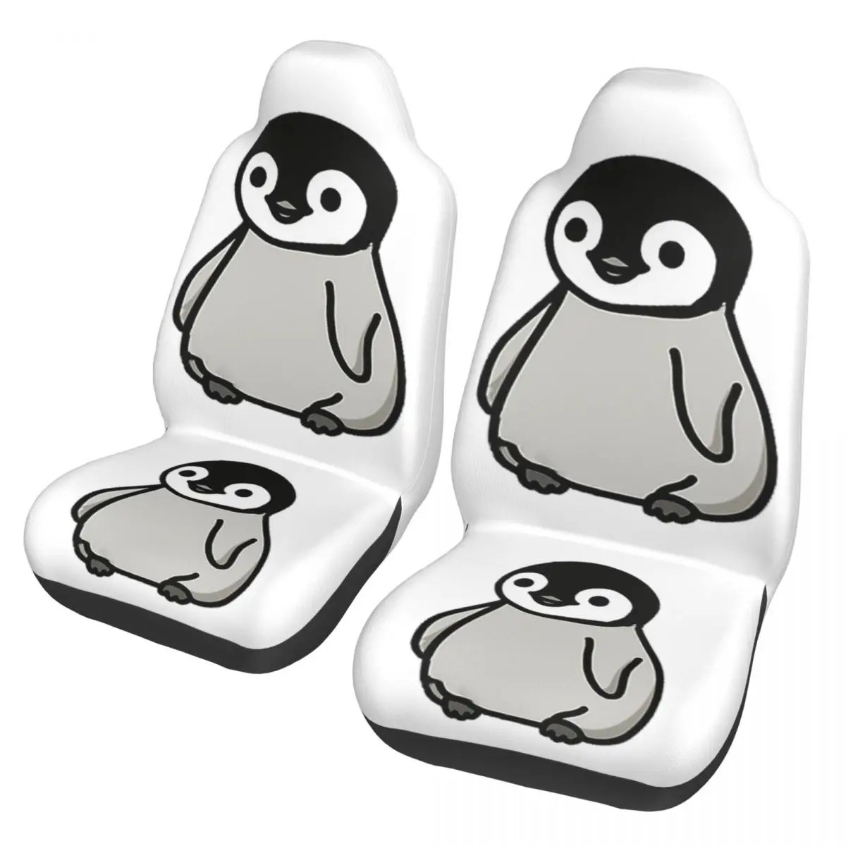 

Baby Penguin Car Seat Cover Set 2 Pcs For Cars Auto SUV Universal Protector Accessories