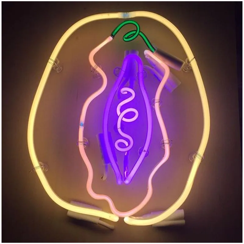 Girls Neon Sign Sex Glass Neon Sign for Wall Decor Neon Light Adult Room Decor Beer Cinema Handcraft Iconic Business Everything