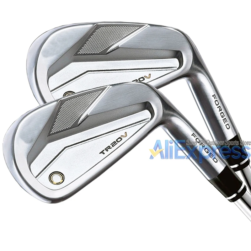 

Набор клюшек для гольфа, мужские утюги для гольфа TR-20V, кованые утюги, стальные валы, новые клюшки R/S Flex, 5-10/6 шт.