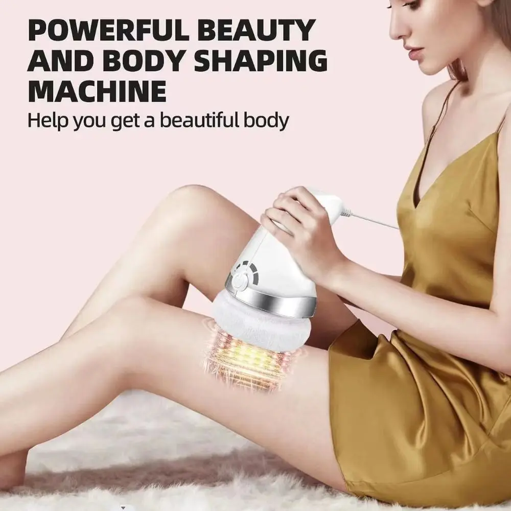 

360° Rotating Cellulite Massager Skin Lifting Handheld Body Sculpting Machine Guasha Beauty Care Device Electric Fat Burner Home