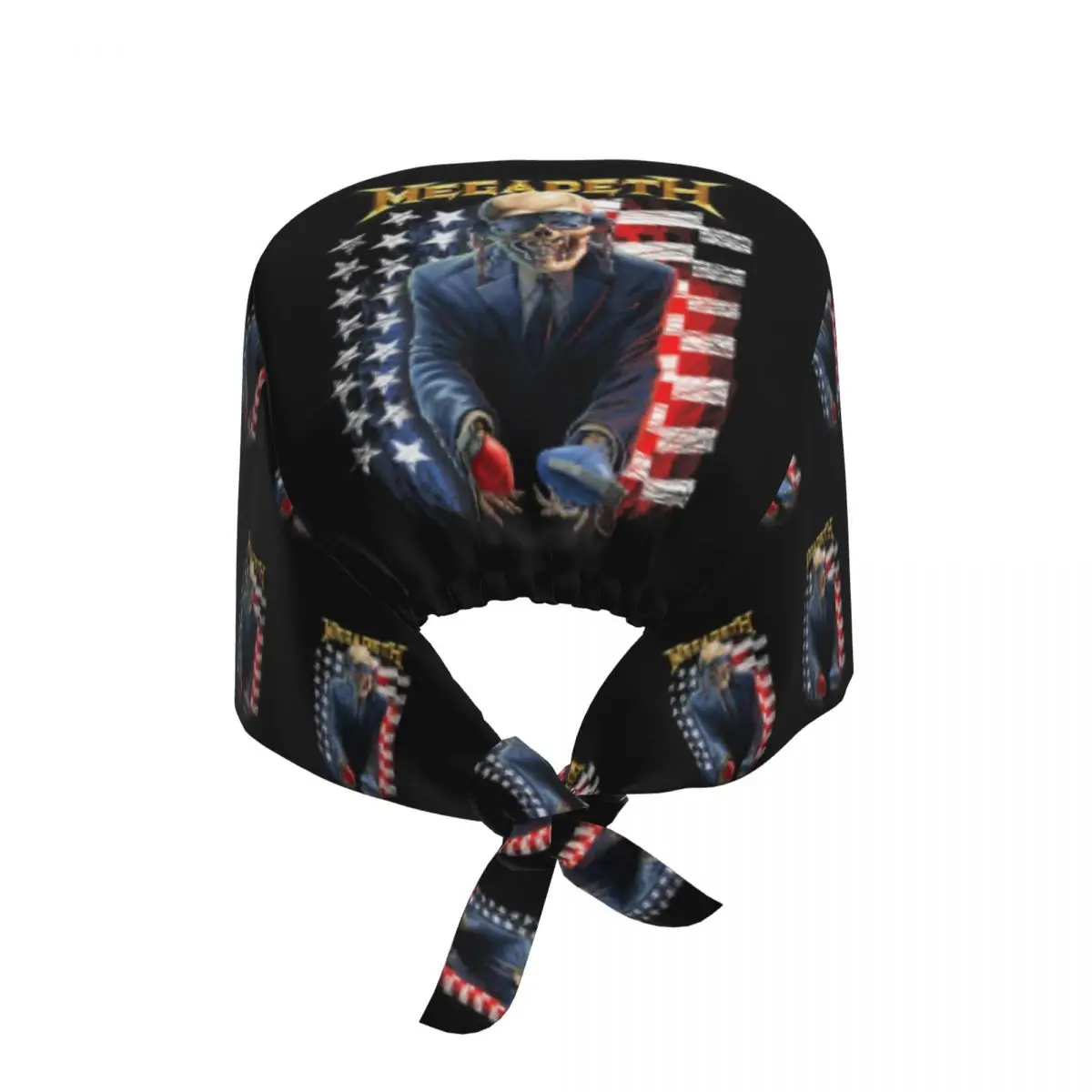 Heavy Metal Rock Roll Music M-Megade T-Ths Working Cap Surgical Hats Women Men Operating Room Cap Operator Hats Lab Works Hat