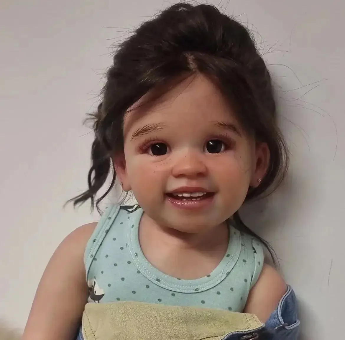 EGOカスタマイズ可能コレクタブルサプライ29インチリボーンドールシャンティ手植えヘア完成済み人形クリスマスプレゼント