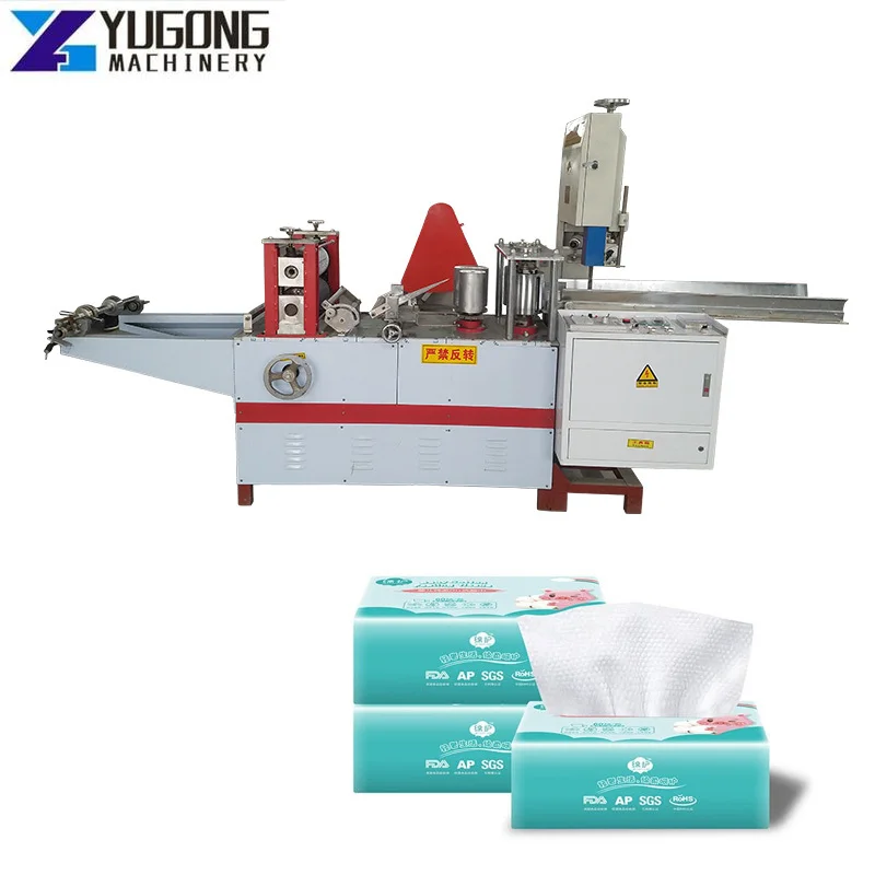 High Efficiency Embossed Napkin Folding Tissue Paper Napkin Making Machine Restaurant Napkin Machine Fold Paper Napkin Machine