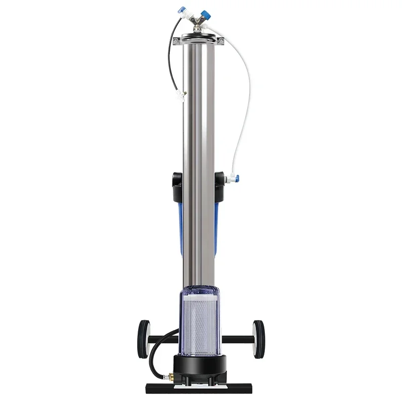 Portable RO DI water filtration system Window cleaning DI deionized non-polluting water system