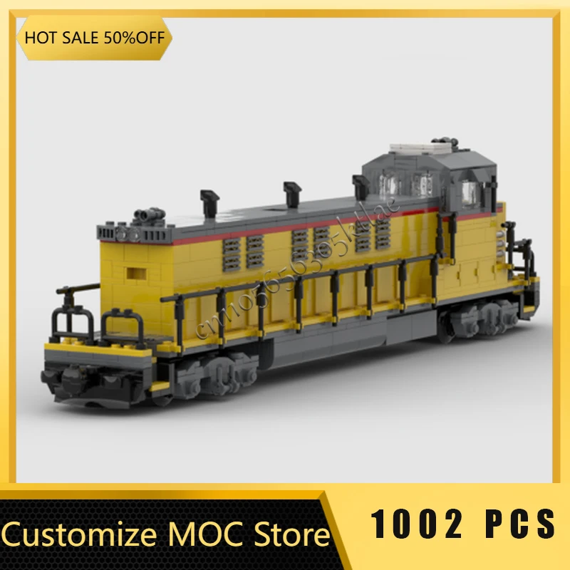 1002 PCS MOC High Tech City Generator Set Locomotive Model Building Blocks Technology Assembly Bricks Diy Toy Kids Surprise Gift