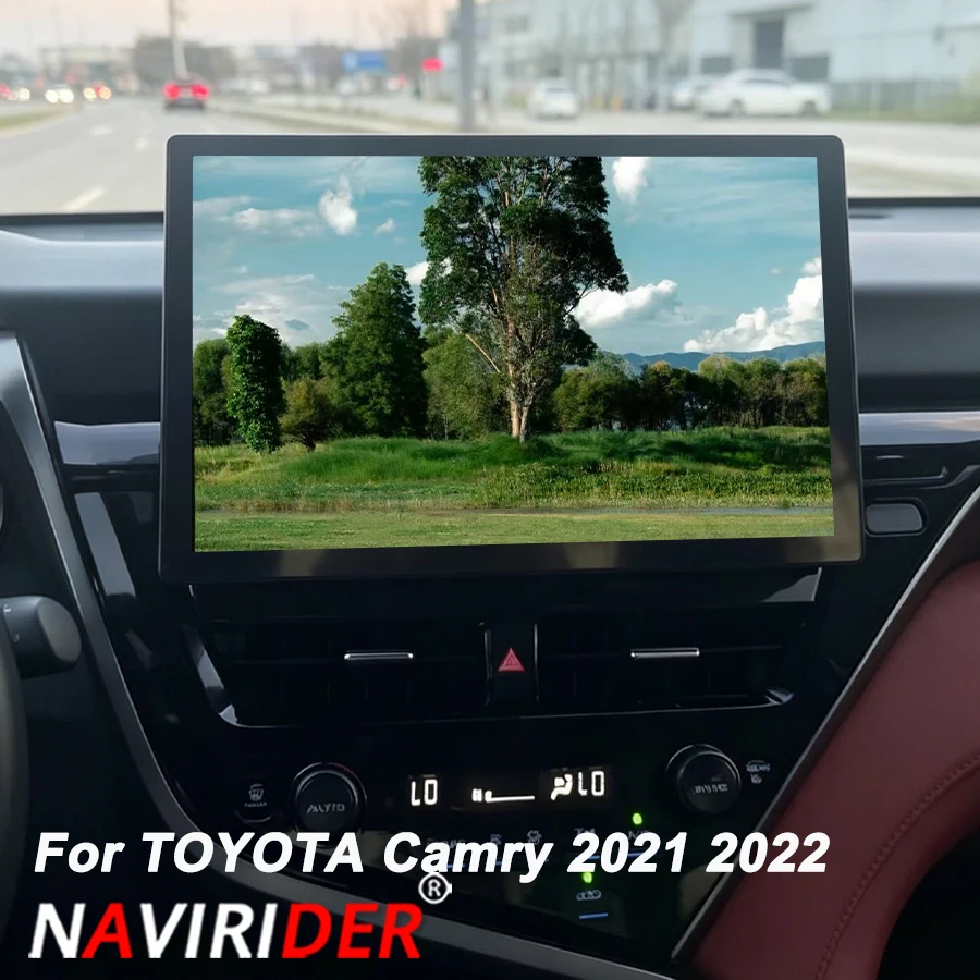 Car Multimedia Player Carplay Android Auto - 2K QLEDスクリーン 12.5インチ Androidカーマルチメディア TOYOTA Camry