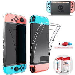 Juste de protection en TPU souple pour Nintendo Switch, étui anti-rayures ultra fin, accessoires de contrôleur de console, coque NS