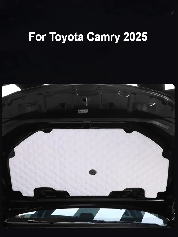 

For Toyota Camry 2018-2025 Engine Hood Heat Insulation Cotton Soundproof Cover Thermal Heat Insulation Pad Mat Car Accessories