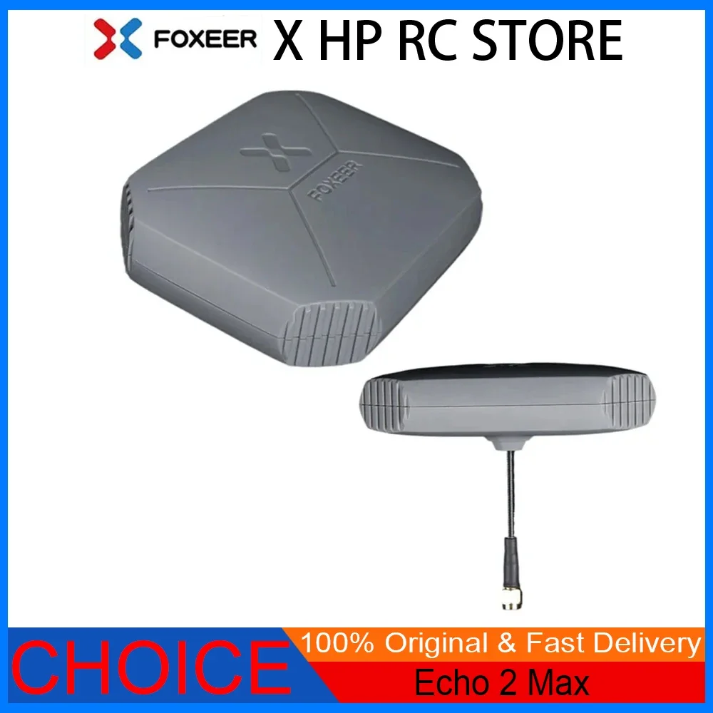 Foxeer Echo 2 Max Dual Frequency High Gain Directional FPV Antenna 13dBi 5.8G 2.4G SMA/RPSMA for Long Range RC Drone