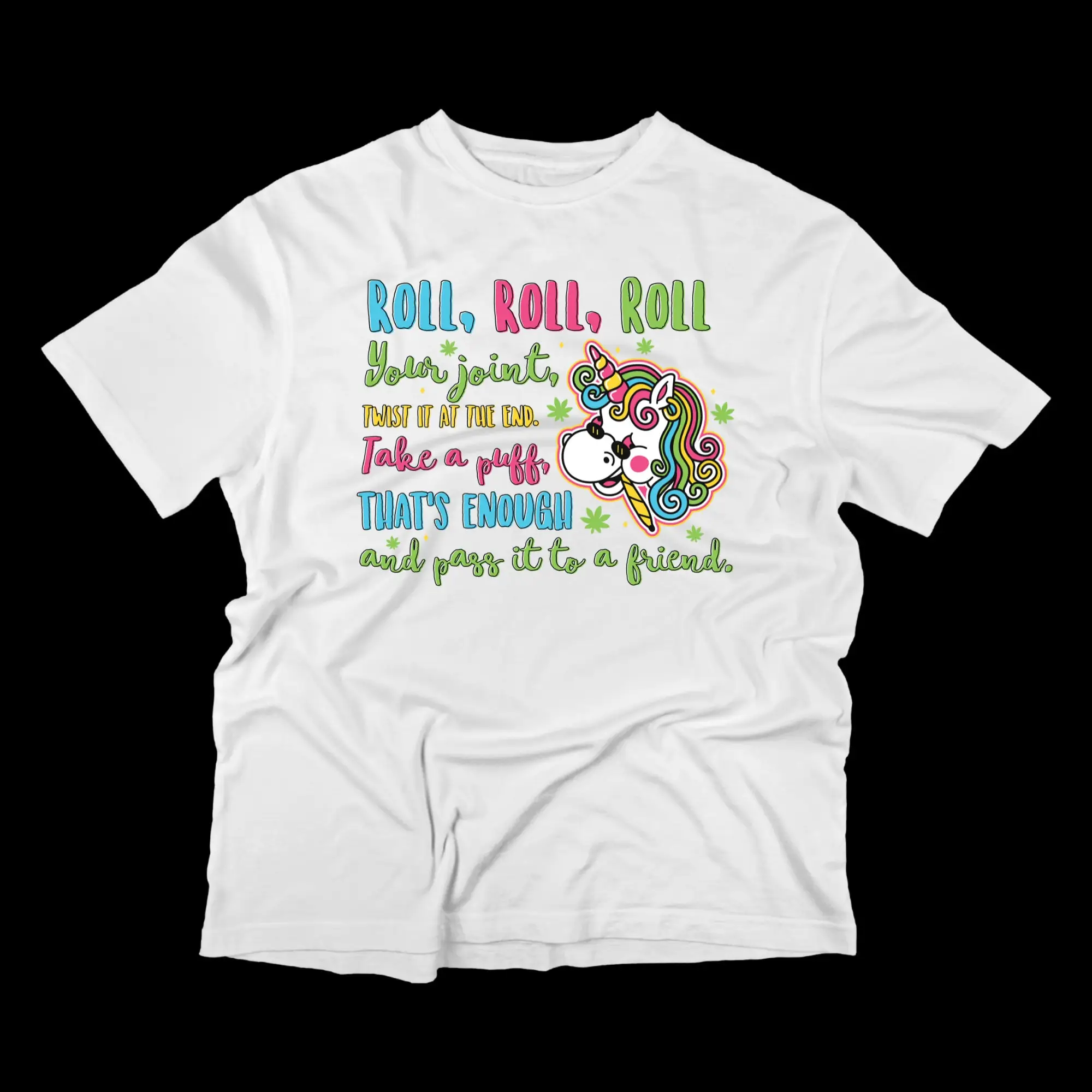 Adult T Shirt Roll Your Joint