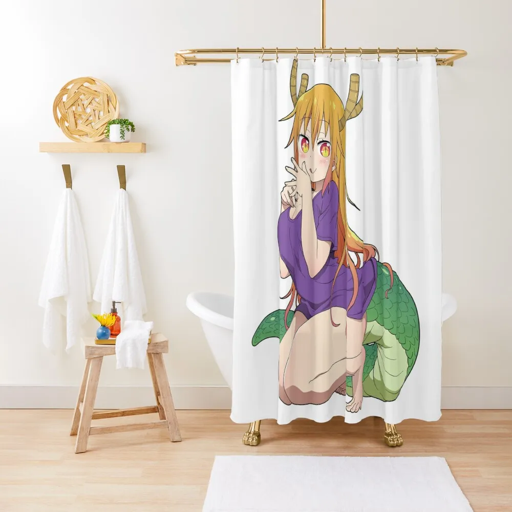 

Dragon Maid Tohru Shower Curtain For Shower Shower Sets For Bathroom Bathroom Set Curtain