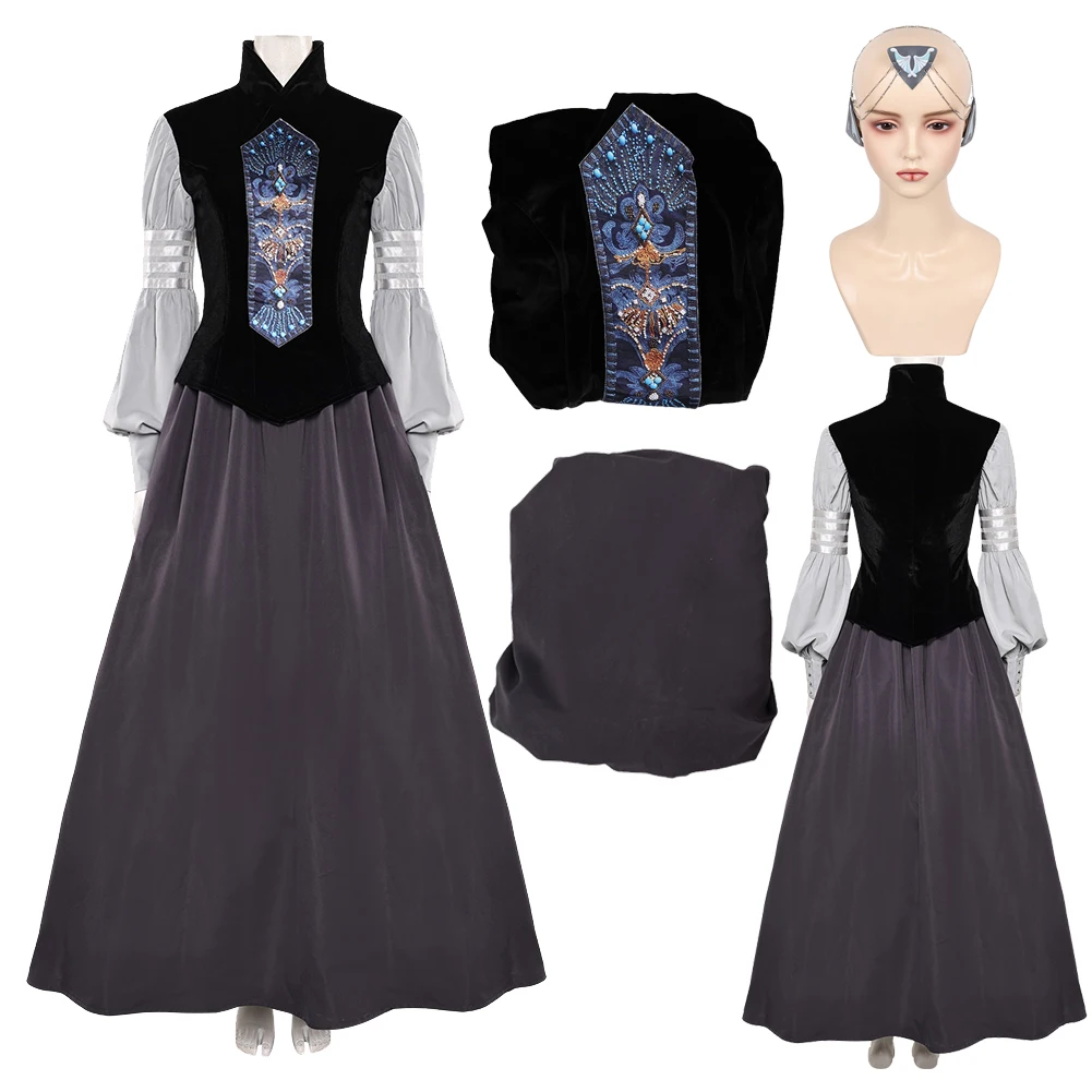 

Фильм Космическая Битва Падме Косплей Амидала Платье Верхняя Ткань Женская Вечеринка Маскировка Наряды Костюмы Ролевая Игра Хэллоуин Костюм Карнавал