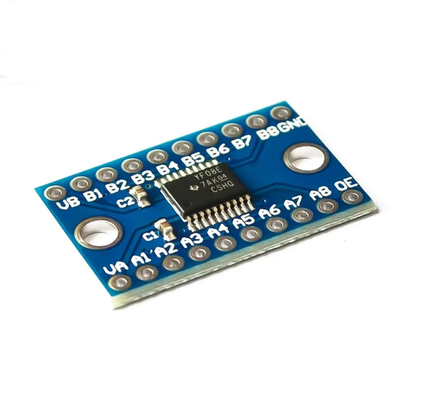 TXS0108E 8 Channel Logic Level Converter Module Bi-Directional High Speed Full Duplex Shifter 3.3V 5V for Arduino Raspberry Pi
