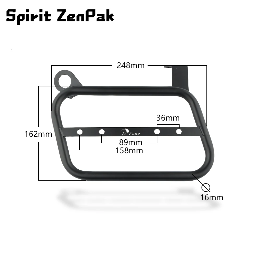 

Motorcycle Accessories Fit R nineT R 2014-2023 R nineT Pure 2017-2023 Saddle Bag Trunk Bag Support Bracket Side Trunk Bag Holder