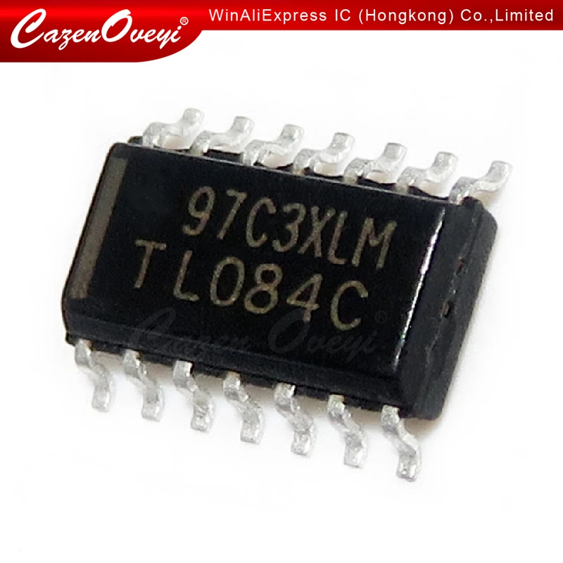 10pcs/lot TL084CDR TL084IDR TL084I TL084C TL084 SMD SOP-14 Quad Operational Amplifier new original In Stock