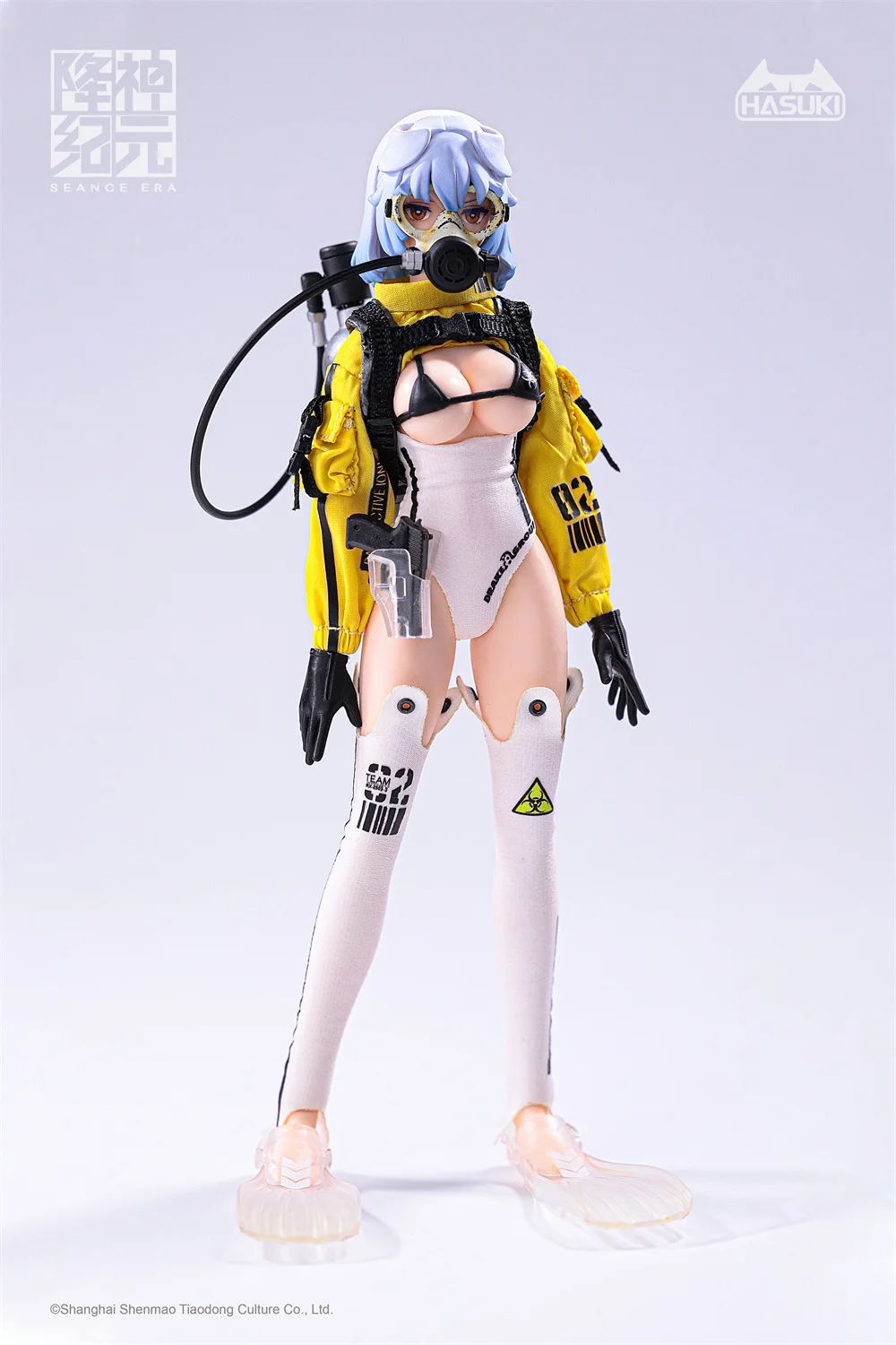 New In Stock Hasuki 1/12 Se002 The Second Round Of The Divine Age Kraken Se002 Diving Girl  The Seance Era Kraken Mobile Toys