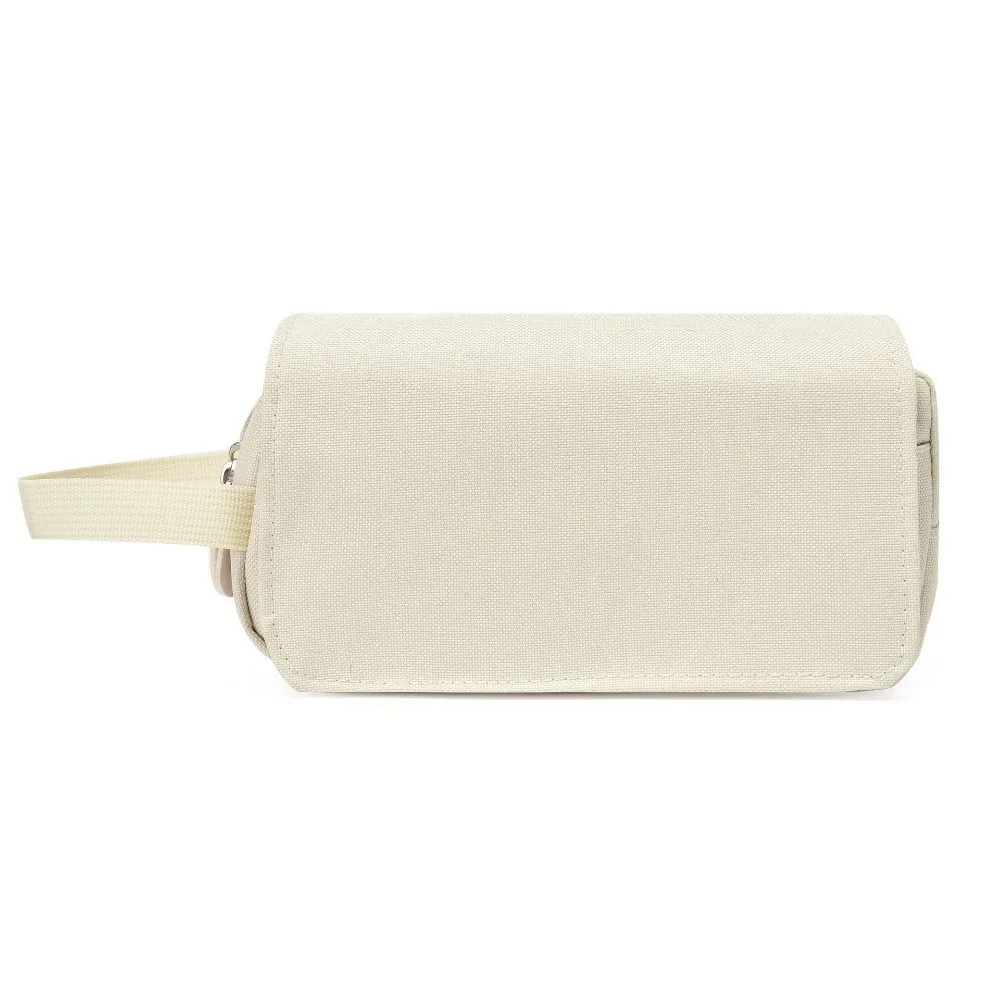 

Classic Double Layer Portable Pen Pouch Large Capacity Wear-resistant Pencil Case Durable Zipper Pen Bag Gifts