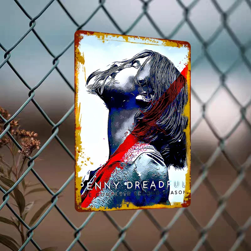 Penny Dreadful The Complete Second Season Vintage Metal Tin Sign Wall Art Decor for Home Office
