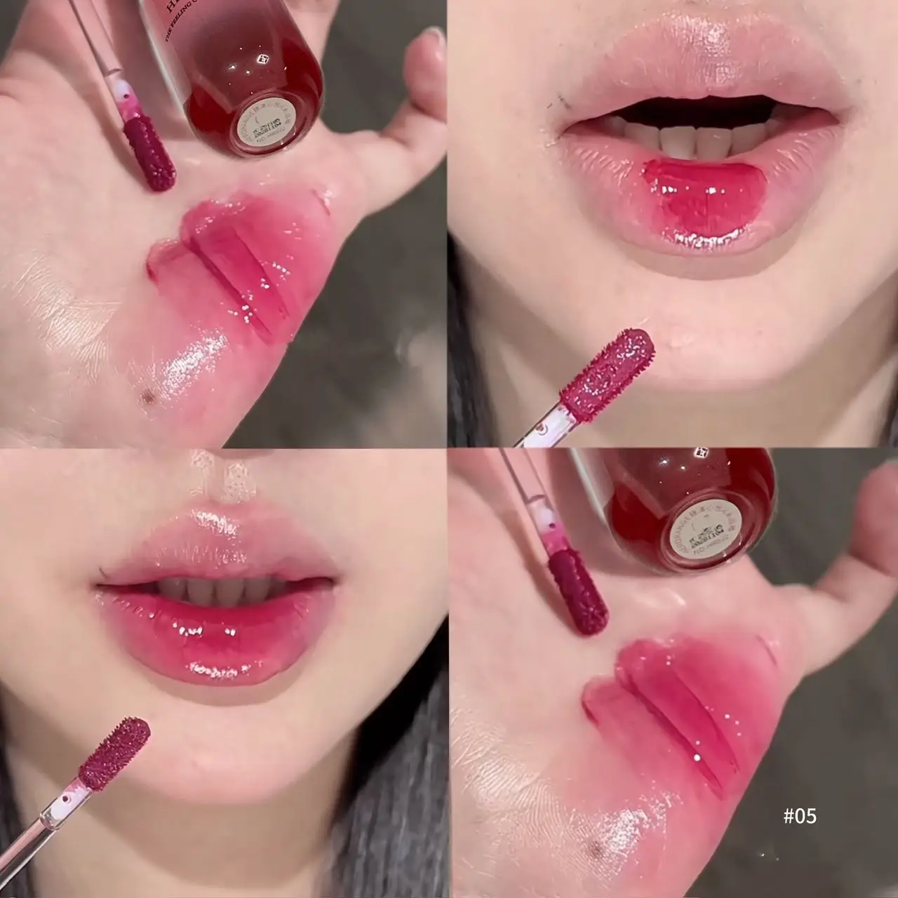 Herorange Hydrating Lip Tint Long Lasting Bright Shade for Autumn Winter Lip Makeup