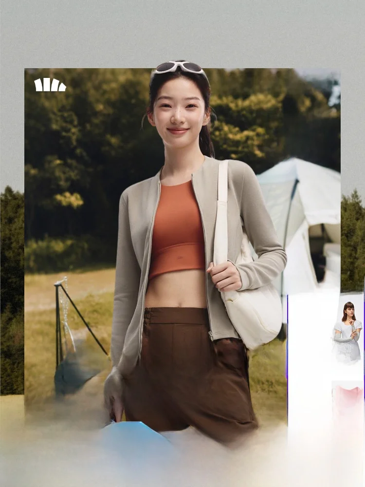 

Женская трикотажная кофта Banana Le с длинным рукавом, на флисовой подкладке, приталенного кроя, с двойной молнией, повседневная, для активного отдыха, с V-образным вырезом