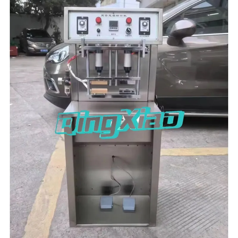Pneumatic Hose Sealing Machine Date Printing Sealing  Equipment Facial  Cleanser Toothpaste Recoding High Efficiency Stable Easy