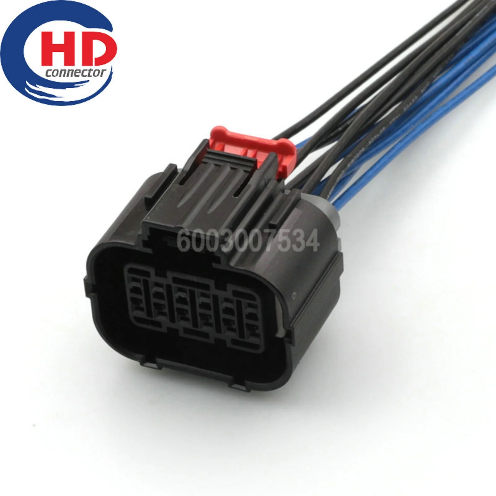 12 Pin Connector Unsealed 1.2mm Series Female Connector Motorcycle Electrical Harnesses Wiring Harness 1897462-2