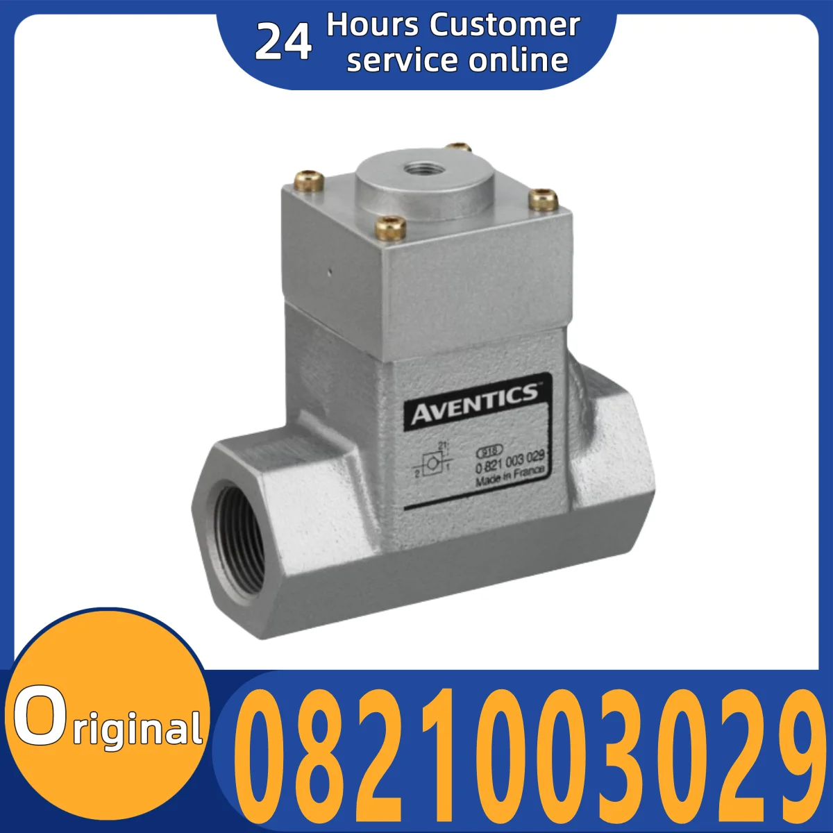 

Brand new original one-way valve 0821003029 0821003028 0821003027