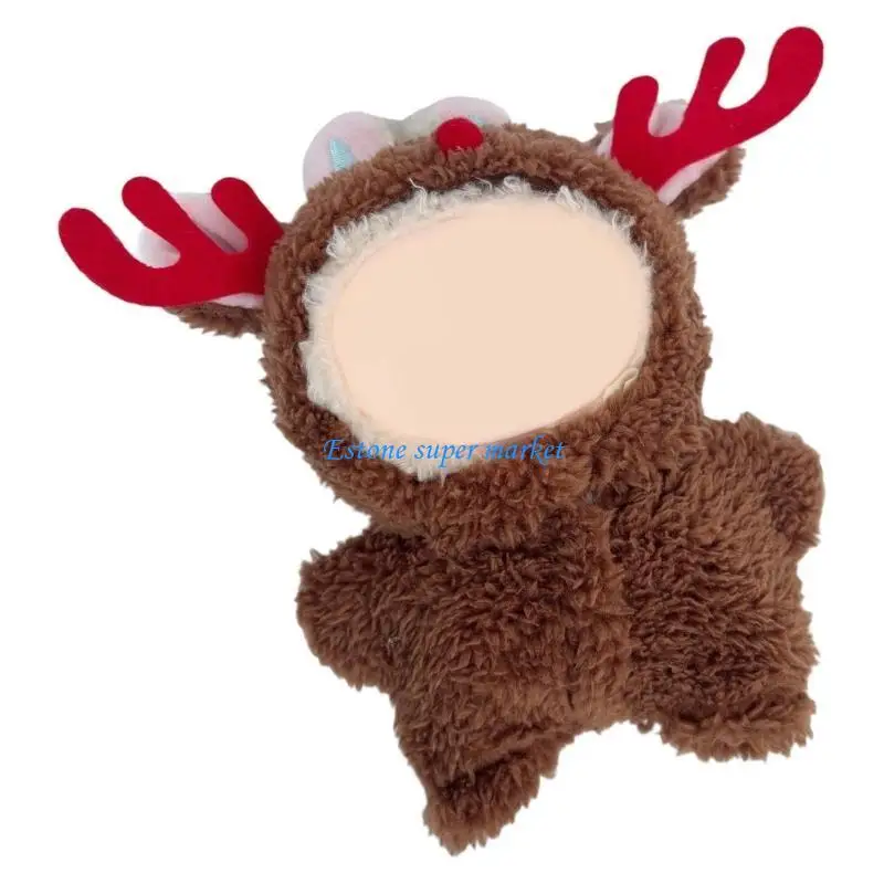 

090B Fashion Doll Outfit Doll Animal Theme Costume for 17CM Anime Plush Figure Doll