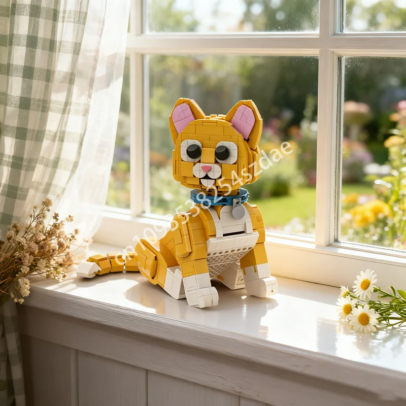 

896 шт. MOC Sox Cat Disneienyed модель строительных блоков строительные игрушки «сделай сам» креативный рождественский подарок образование кирпич на день рождения