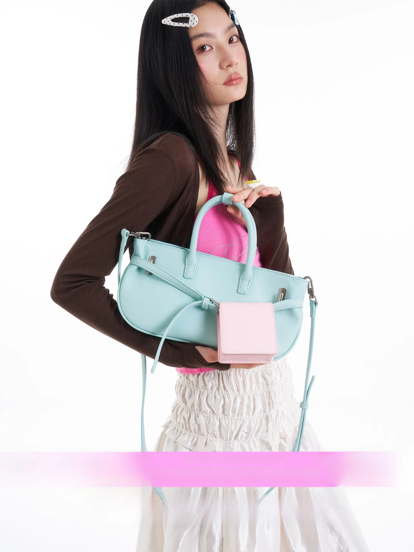 borsa-a-tracolla-verde-menta-design-leggero-e-semplice-nuova-collezione-jandress-borsa-da-donna-in-morbido-poliestere-e-lega-di-zinco