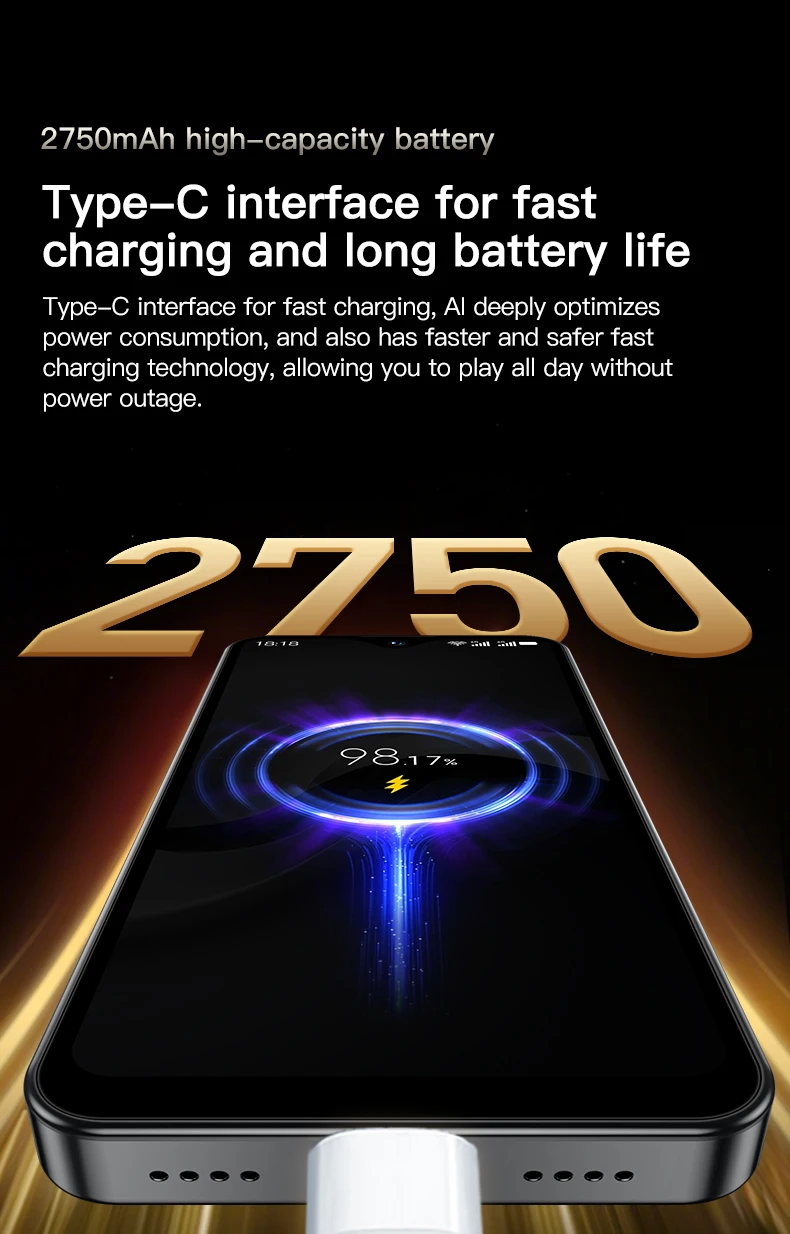 SOYES F9 Max 4G LTE Mini Smartphone Android 12 Octa-Core 4.3 Inch 6GB+128GB Mobile Phone 2750mAh Type-C OTG Small Phone Face ID