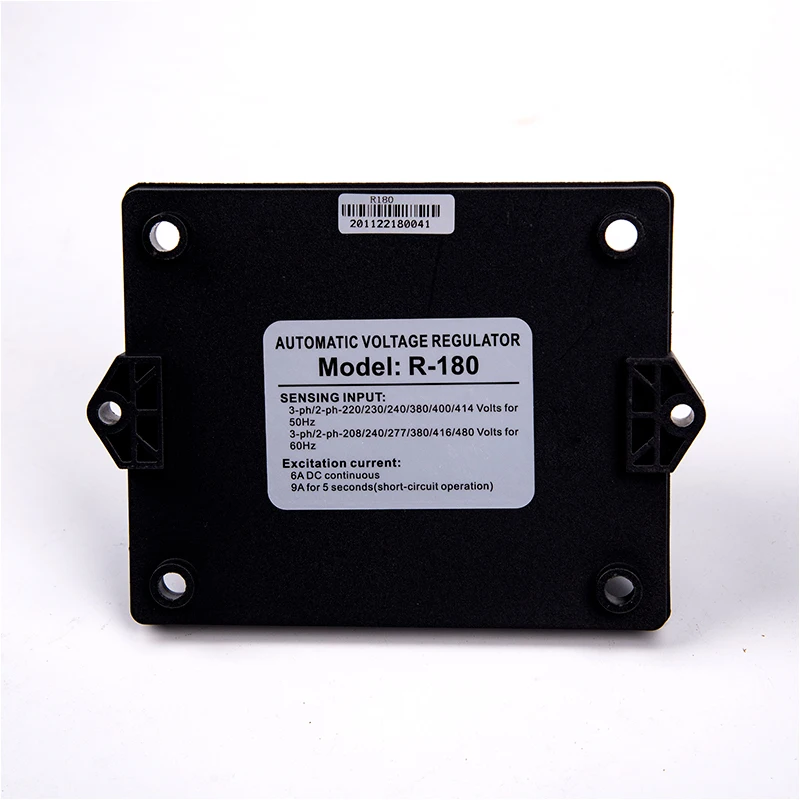R180 AVR original automatic generator voltage regulator control module brushless solid-state generator set components