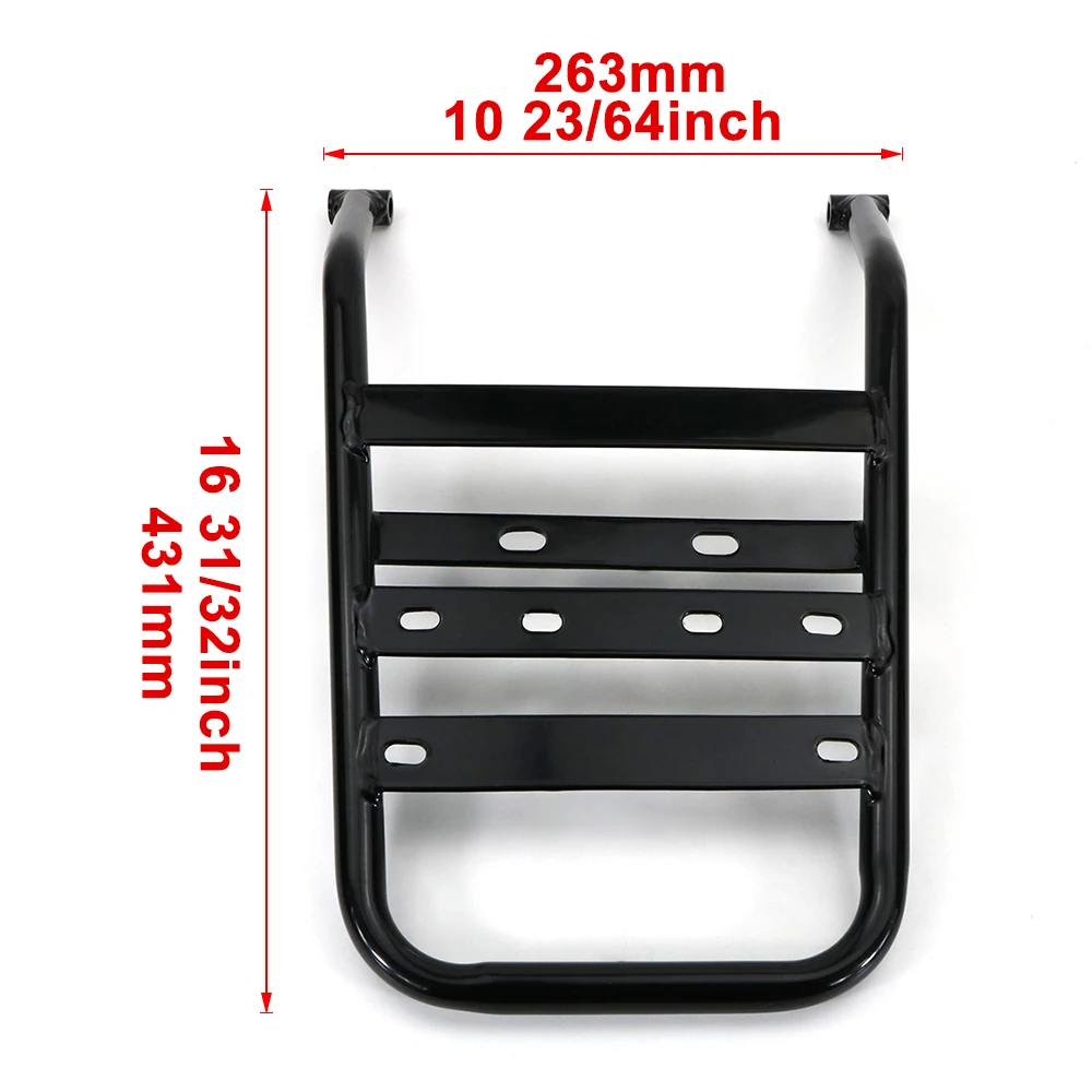 Fit For Kawasaki KLX250 /KLX250S/KLX250SF 2009-2023 KLX300/KLX300SM 2009-2024 Motorcycle Rear Luggage Rack Cargo Rack Aluminum