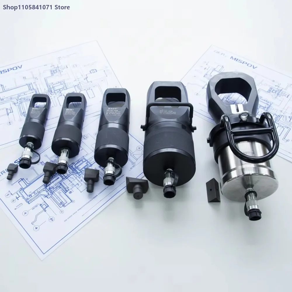 Hydraulic Stainless Steel Nut Splitter Manual Pump Type Thread 22-27mm Flat Head Short 32-41mm Heavy Duty Tool