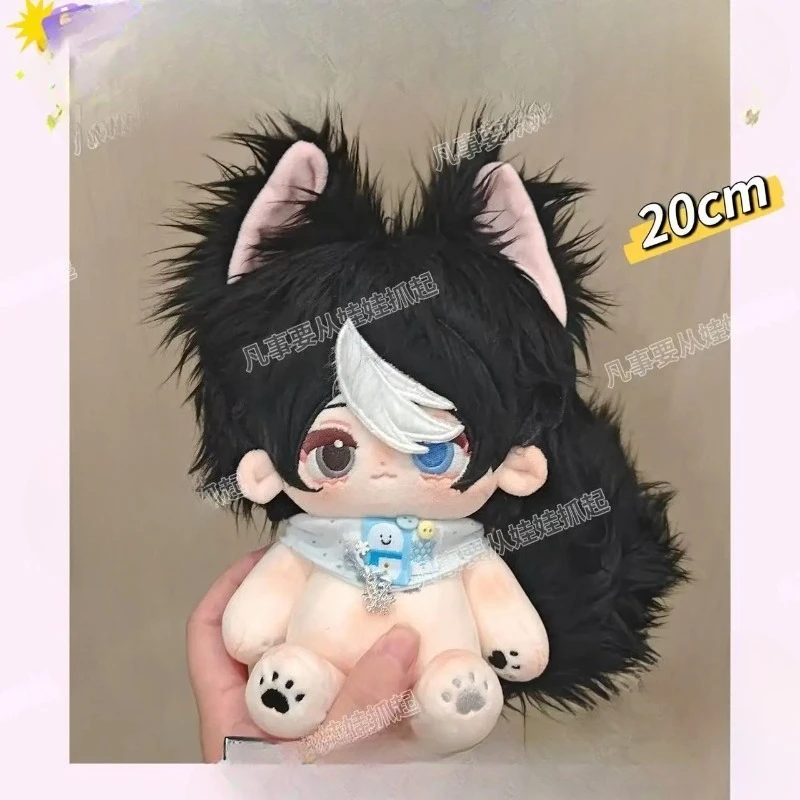 20 cm Anime Game Identity V Seer Kawaii Cosplay Katoenen Pop Lichaam Eli Clark Cartoon Dress Up Zachte Knuffels Speelgoed figuren Fans Geschenken