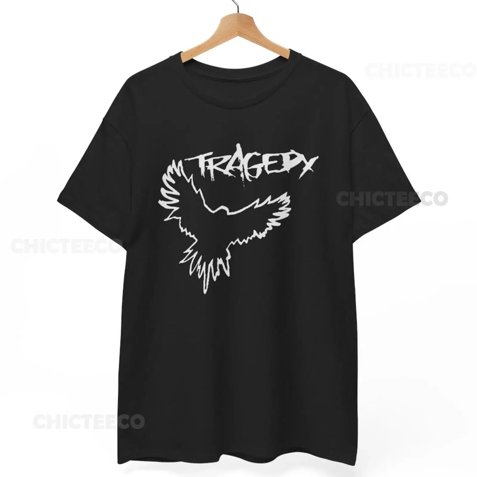 TRAGEDY T shirt punk d beat crust anticimex skitsystem discharge  vintage Washed Stretched Casual Breathable