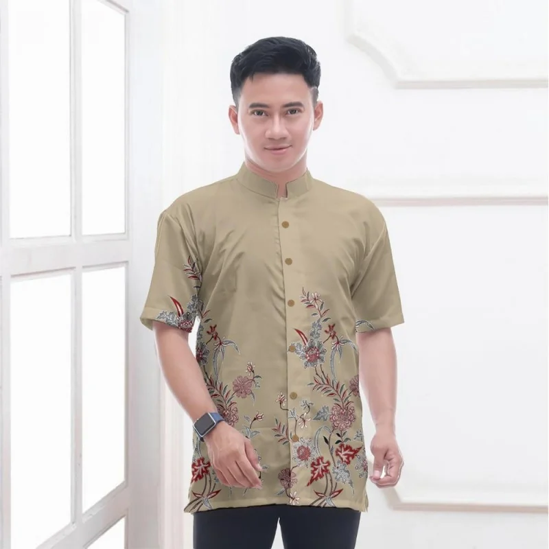 Abbigliamento da uomo Camicia hawaiana a maniche corte con scollo a V retrò Casual Vacanza all'aperto Streetwear Primavera Estate Stile nazionale Top Tee