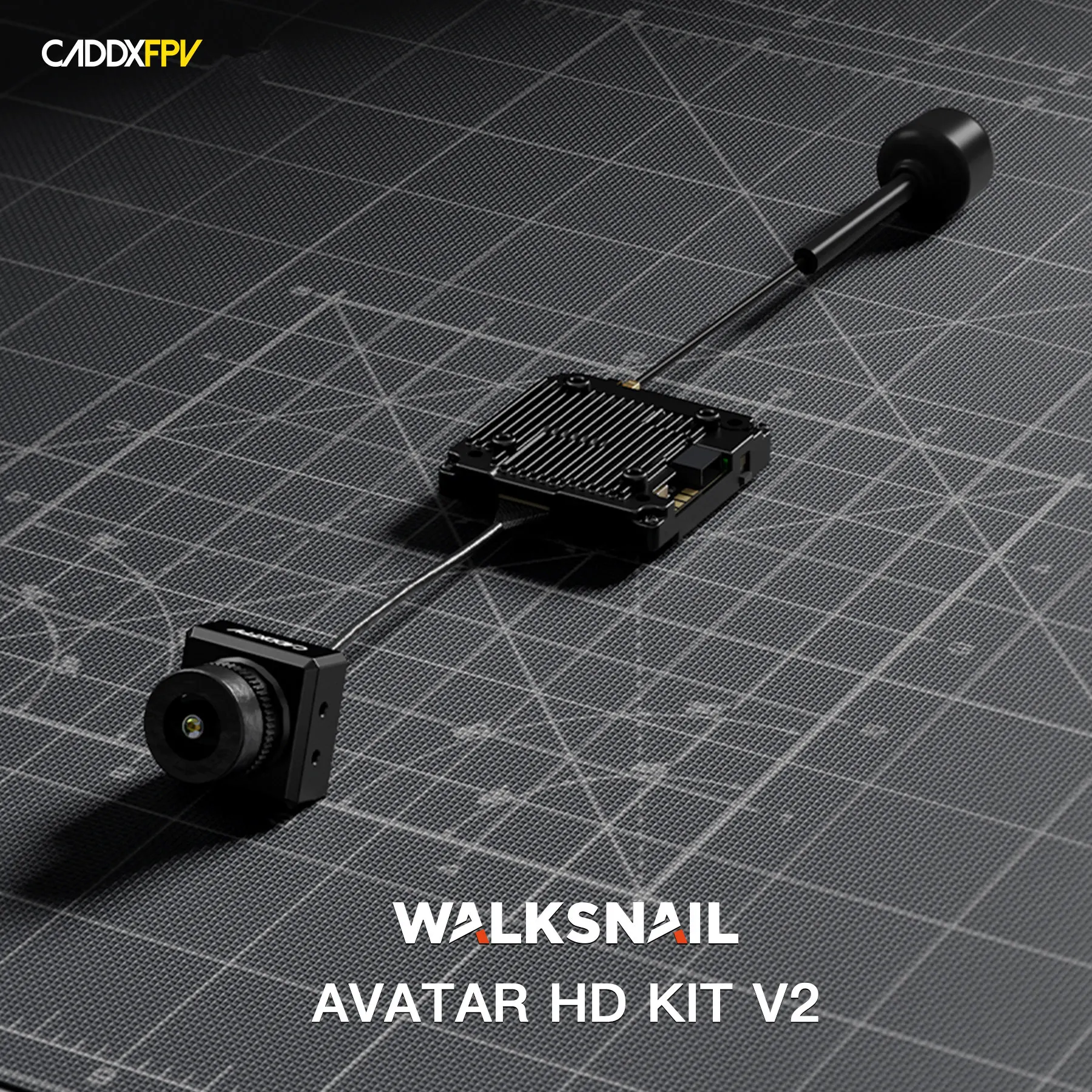 

Walksnail Avatar HD Kit V2 Camera V2 with Gyroflow+ 8G / 32G